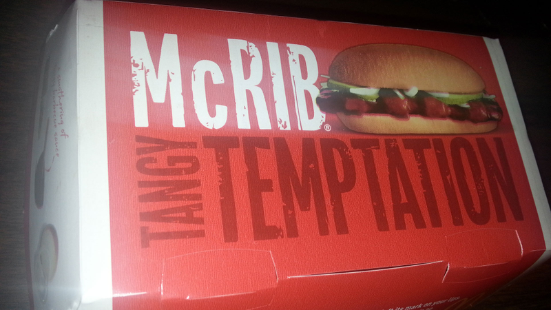 Illustration for article titled McDonald's McRib: The Limited Time Only Snacktaku Review